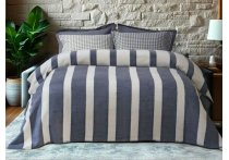 Плед Lotus Home - Infinity Stripe Grey (Турция), 200 х 220 см